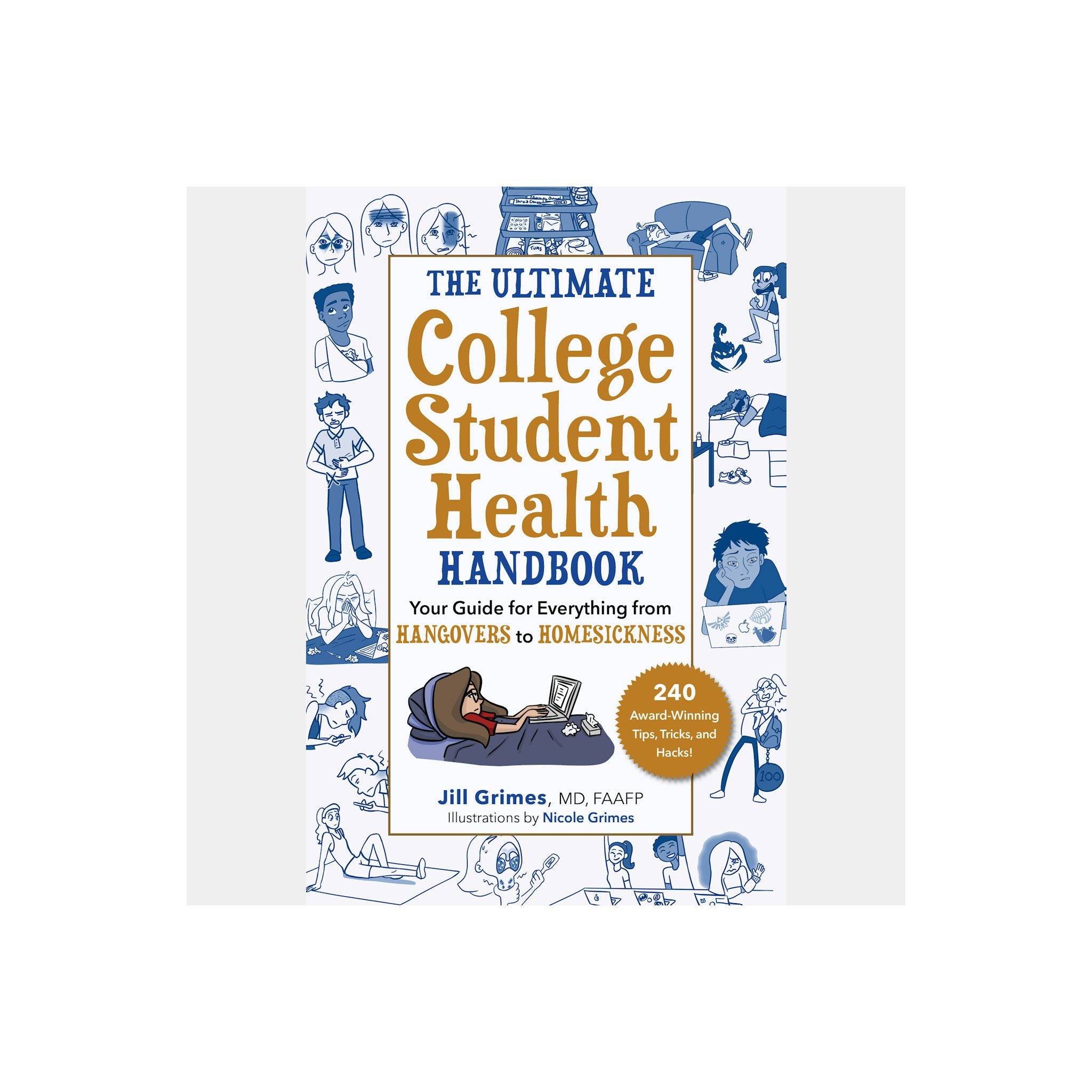 The Ultimate College Student Health Handbook β front cover