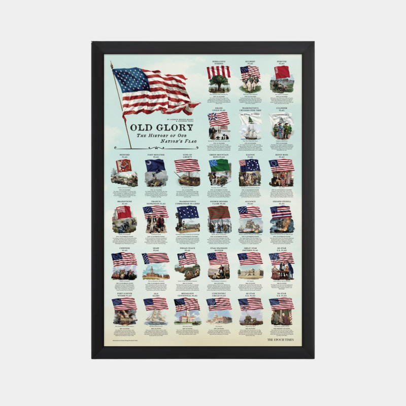 Old Glory: The History of Our Nation’s Flag Poster