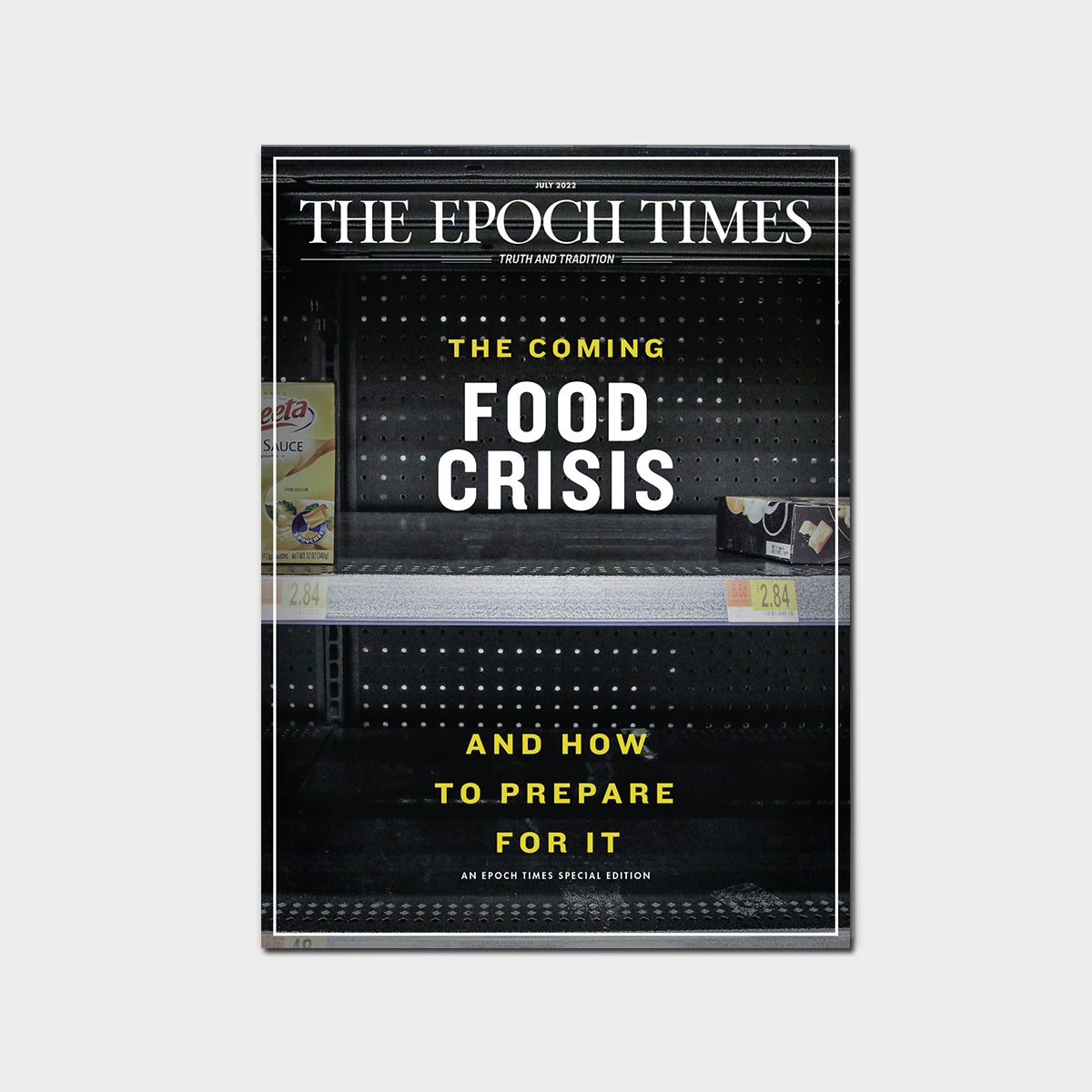 Special Edition The Coming Food Crisis (75Page Magazine) The Epoch
