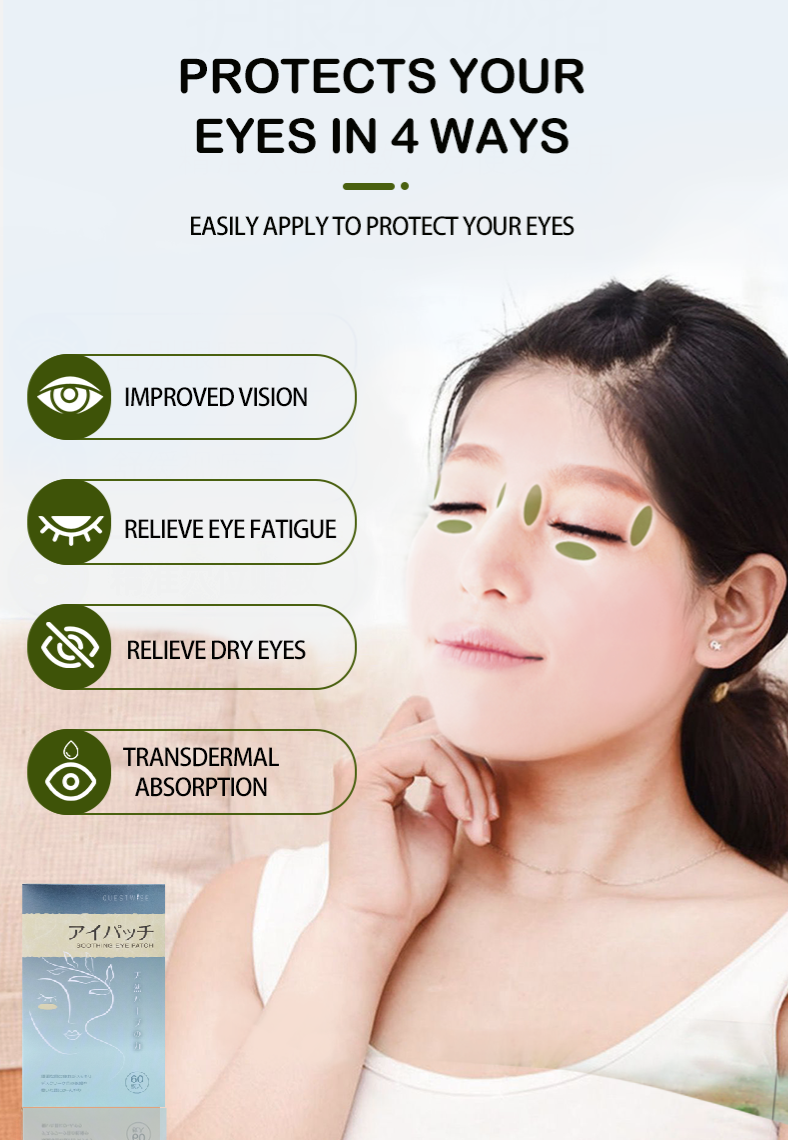 Wise Quest Soothing Eye Patches - 1-Month Care Pack