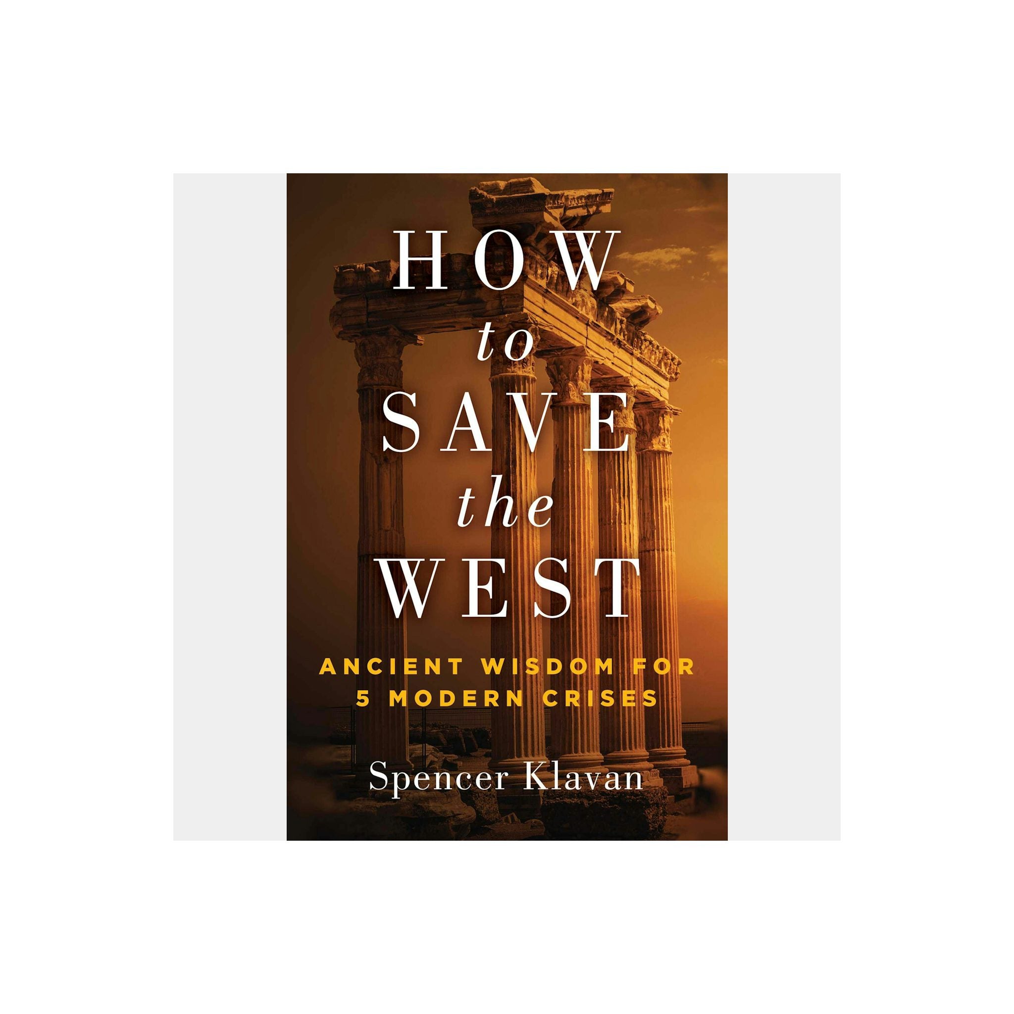 How to Save the West — front cover