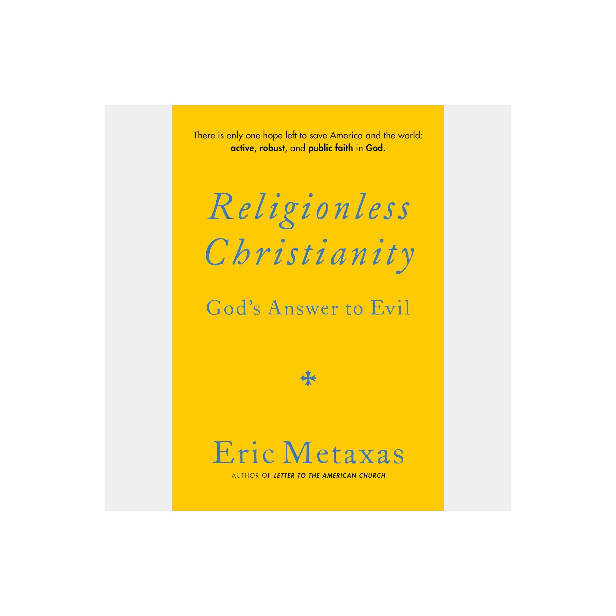 Religionless Christianity — front cover