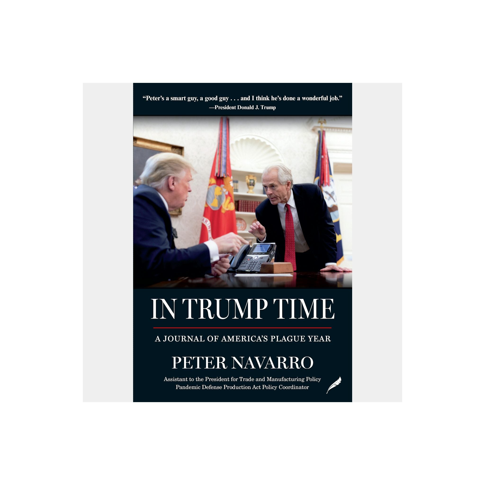 In Trump Time — front cover
