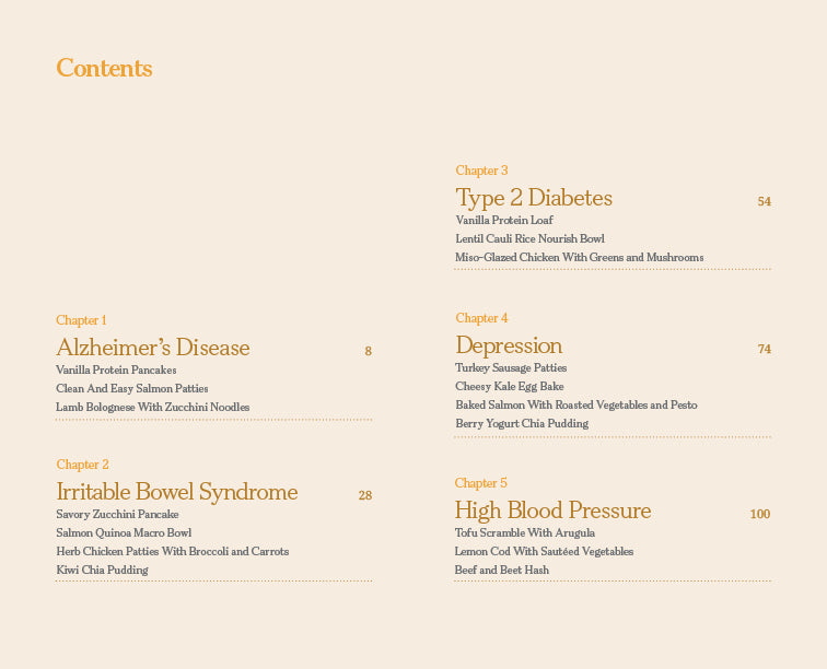 Kitchen Wisdom: Recipes for 5 Common Health Conditions