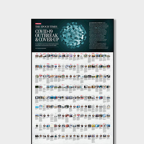 Covid-19 Outbreak & Cover-Up Infographic Poster (Folded) – The Epoch ...